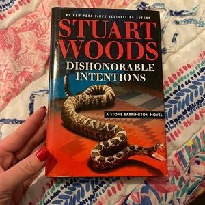 Dishonorable Intentions by Stuart Woods hard Cover novel
